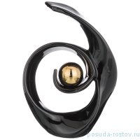 Статуэтка 19 х 7,2 х 26,5 см &quot;Чёрно-золотая коллекция&quot; / 193100