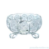 Вазочка 15 см на 3-х ножках &quot;S.Crystal /Хрусталь резной&quot; / 060348