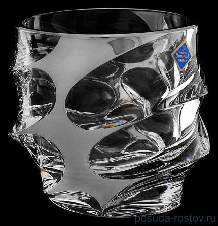 Стаканы для виски 300 мл 6 шт &quot;Calypso /С платиной&quot; хрусталь Йиглава / 093789