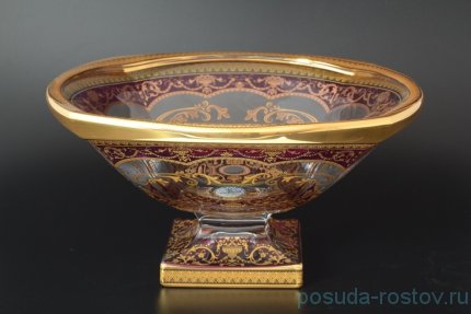 Ваза для фруктов 34 см &quot;Astra Gold /Красная&quot; / 069983