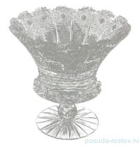 Вазочка 16 см н/н &quot;Хрусталь резной&quot; / 028467