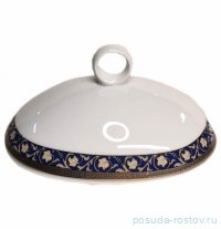 Крышка для супника &quot;Кайро /Сетка на синем /платина&quot; / 312764