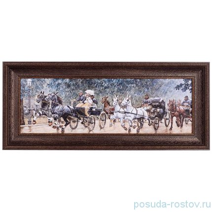 Картина 20 х 60 см /рамка венге с бронзой / 275082