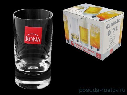 Стопки 70 мл 6 шт &quot;Гольф /Без декора&quot; / 057985