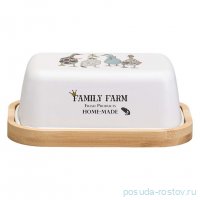 Маслёнка 16 x11x 5,5 см &quot; Family farm&quot; / 368511