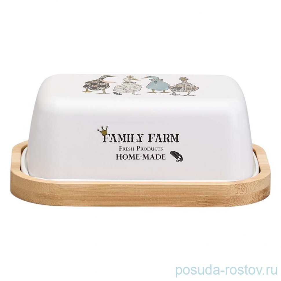 Маслёнка 16 x11x 5,5 см " Family farm" / 368511
