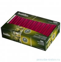 Свечи конические 24 х 2,3 см 100 шт &quot;Бордо /Bolsius&quot; / 317850