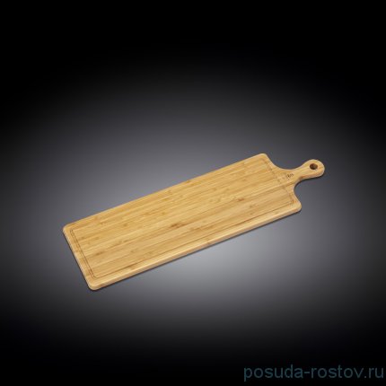 Доска сервировочная 66 x 20 см длинная с ручкой  / 260194