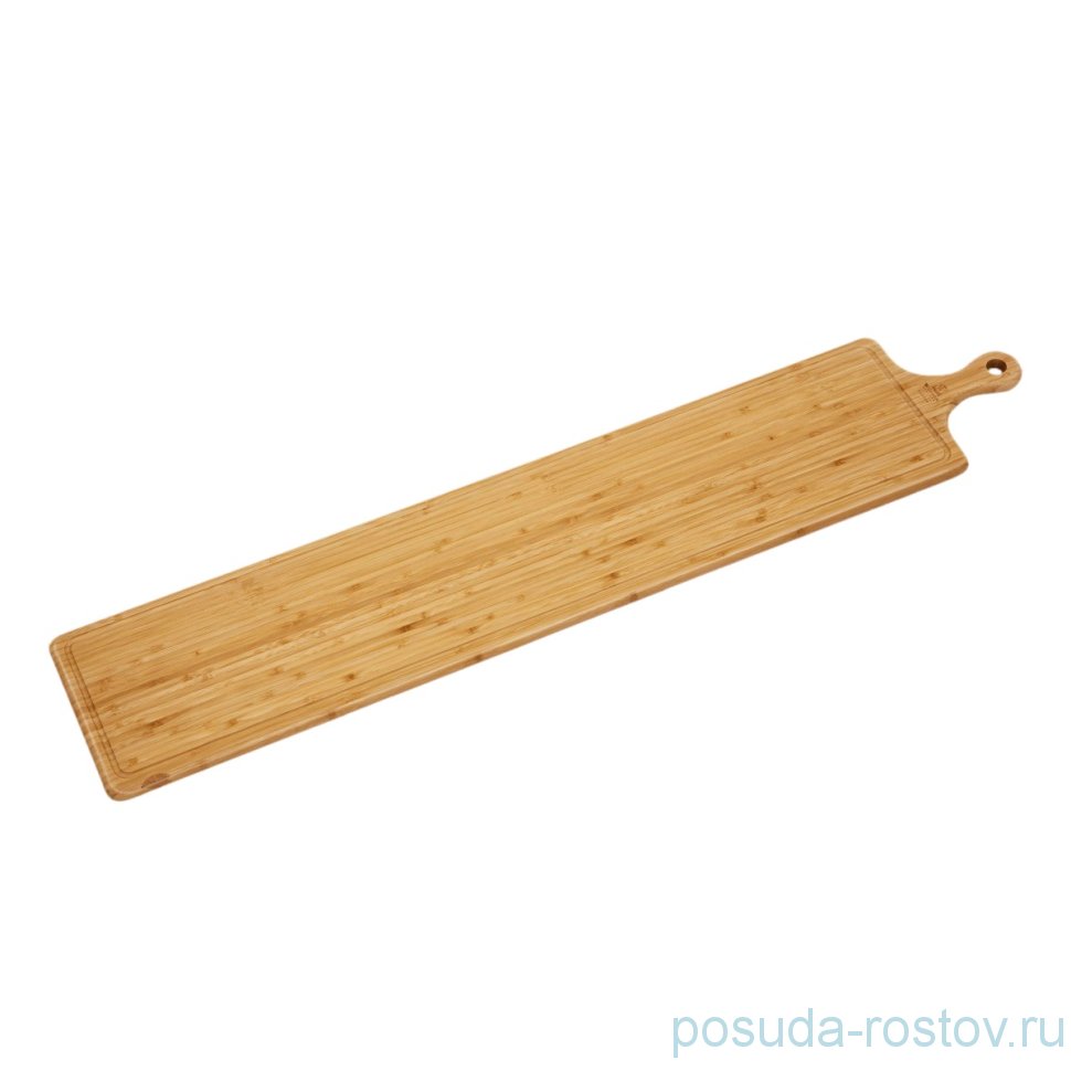 Доска сервировочная 100 x 20 см длинная с ручкой  / 260196
