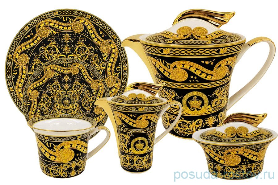 Чайный сервиз на 6 персон 21 предмет "Триумф" (подарочная упаковка) / 330363