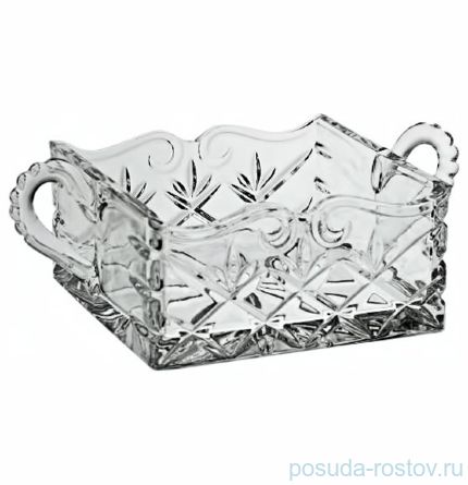 Фруктовница 25,5 см квадратная с ручками &quot;BAROQUE&quot; / 104556