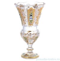 Ваза для цветов 34 см н/н &quot;Хрусталь с золотом&quot; / 145737
