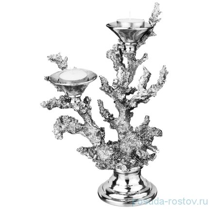 Подсвечник 18 х 13 х 28 см &quot;dal mare /корал&quot; / 215245