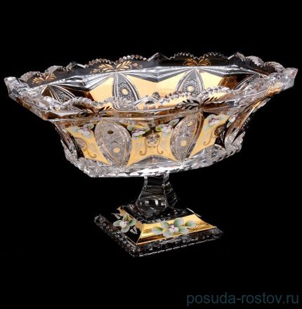 Фруктовница &quot;Хрусталь с золотом&quot; 330 (63C32) / 024241