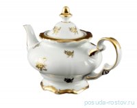 Заварочный чайник 1,2 л &quot;Роза золотая /золото&quot;  / 097274