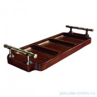 Доска сервировочная 30 х 12 см с ручками &quot;Tropical&quot; (подарочная упаковка)  / 375514