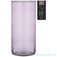 Ваза для цветов 12 х 26 см &quot;Cilindro lilac drops&quot; / 288739