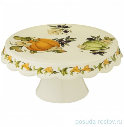Тортница 27 см н/н &quot;Artigianato ceramico /Тыква&quot; / 149400