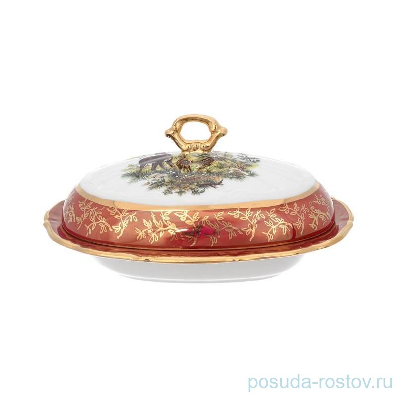 Маслёнка "Мария-Тереза /Охота красная" S-P / 340463