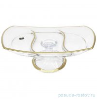 Менажница 37 х 20 см н/н &quot;Fenice /Матовое золото&quot; AS Crystal / 328569