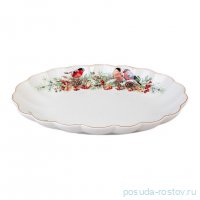 Блюдо 36 х 26,5 х 5 см &quot;Морозко /Красное&quot; / 360372