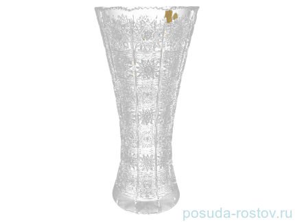 Ваза для цветов 30 см &quot;A.Crystal /Хрусталь резной&quot; / 139182