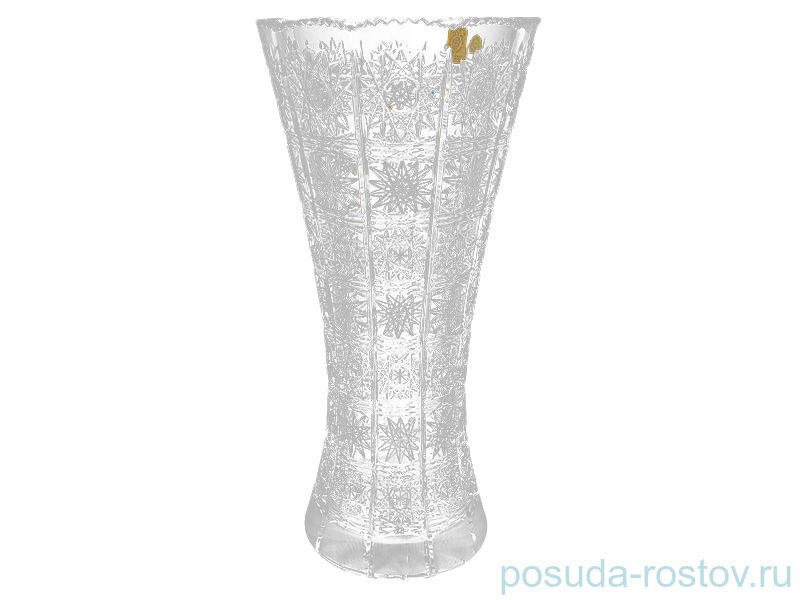 Ваза для цветов 30 см "A.Crystal /Хрусталь резной" / 139182