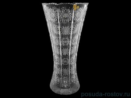 Ваза для цветов 30 см &quot;A.Crystal /Хрусталь резной&quot; / 139182