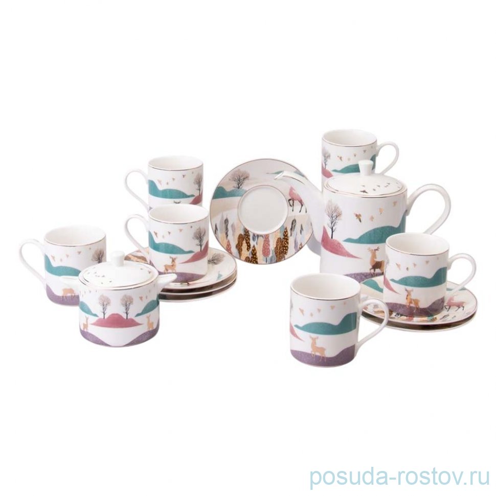Чайный сервиз lefard top style на 6 пер. 14 пр. / 363037