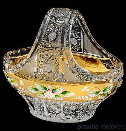 Корзинка 15 см &quot;Хрусталь с золотом&quot; / 096535