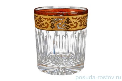 Стаканы для виски 320 мл 6 шт &quot;Max Crystal /Золото&quot; / 110457