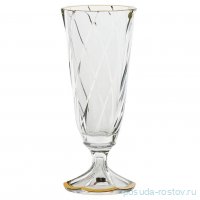 Ваза для цветов 40 см н/н &quot;Phoenix /с золотом&quot; AS Crystal / 340948