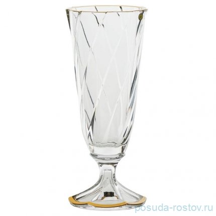 Ваза для цветов 40 см н/н &quot;Phoenix /с золотом&quot; AS Crystal / 340948