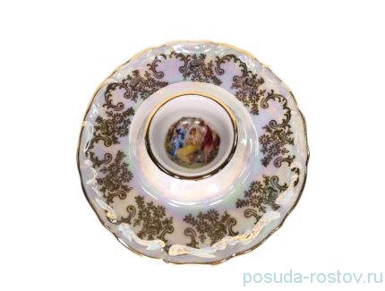 Подставка для яйца 12,5 х 4 см &quot;Мария-Тереза /Мадонна перламутр&quot; R-L / 271074