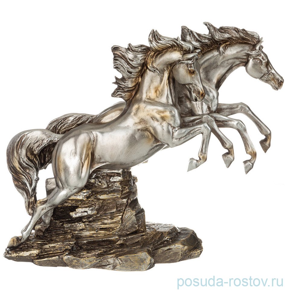 Фигурка 36 х 14,2 х 31,2 см "лошади" / 330389