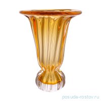 Ваза для цветов 27 см &quot;Эгерманн /Прозрачный амбер&quot; / 275777