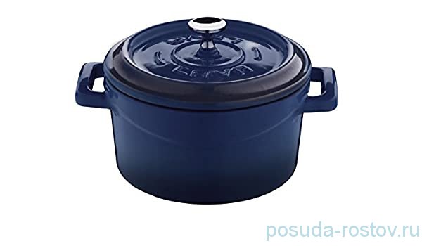 Кастрюля 10 см с крышкой 350 мл "Lava /Blue" / 221006