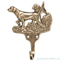 Крючок 10 см настенный &quot;Охотничьи собаки /Stilars&quot;  / 198531