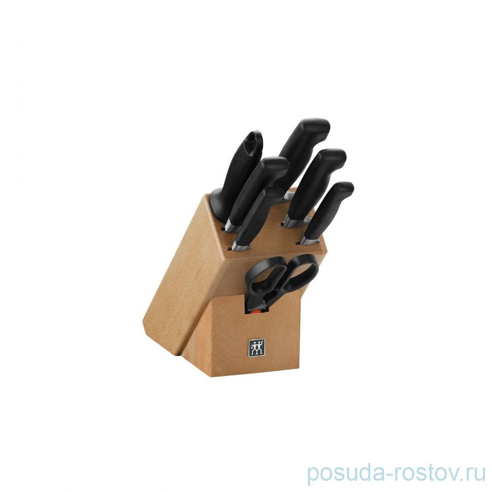 Набор кухонных ножей  8 предметов на подставке "Four Star /ZWILLING" / 334563