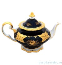 Заварочный чайник 600 мл &quot;Кленовый лист /Кобальт&quot;  / 015568