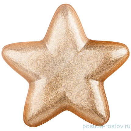 Блюдо 22 см звезда &quot;star gold shiny&quot; / 259704