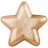 Блюдо 22 см звезда &quot;star gold shiny&quot; / 259704