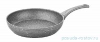 Сковорода 26 х 5,5 см с антипригарным покрытием 2,4 л серая &quot;GRANITE SINGLES&quot; / 295542