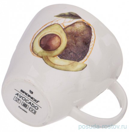 Кружка 375 мл &quot;Avocado&quot; (4шт.) / 298381
