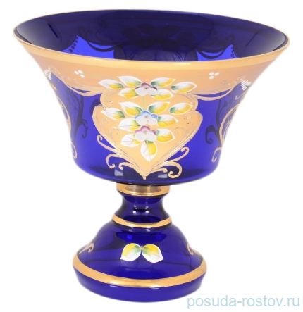 Конфетница 21 см н/н &quot;Лепка синяя&quot; S-A / 125157