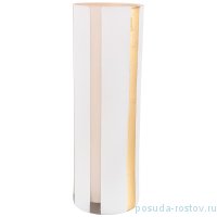Ваза для цветов 10 х 30 см &quot;Cilindro glamour white&quot; / 269696