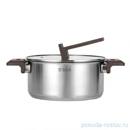 Кастрюля 20 х 9,5 см с крышкой 2,6 л &quot;Метод /TalleR&quot; / 346311