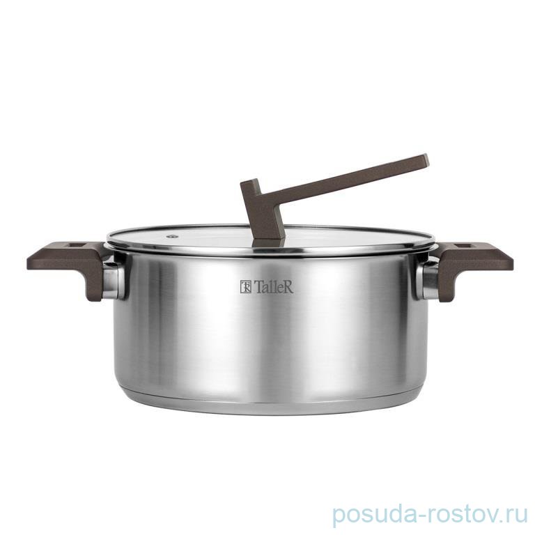 Кастрюля 20 х 9,5 см с крышкой 2,6 л "Метод /TalleR" / 346311