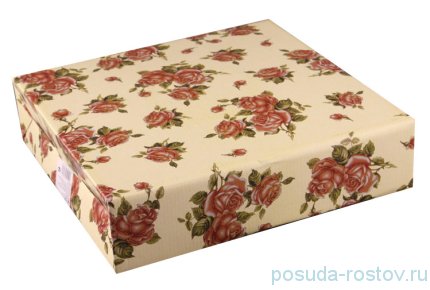 Фруктовница 33 см перф. &quot;Корейская роза&quot; / 186404