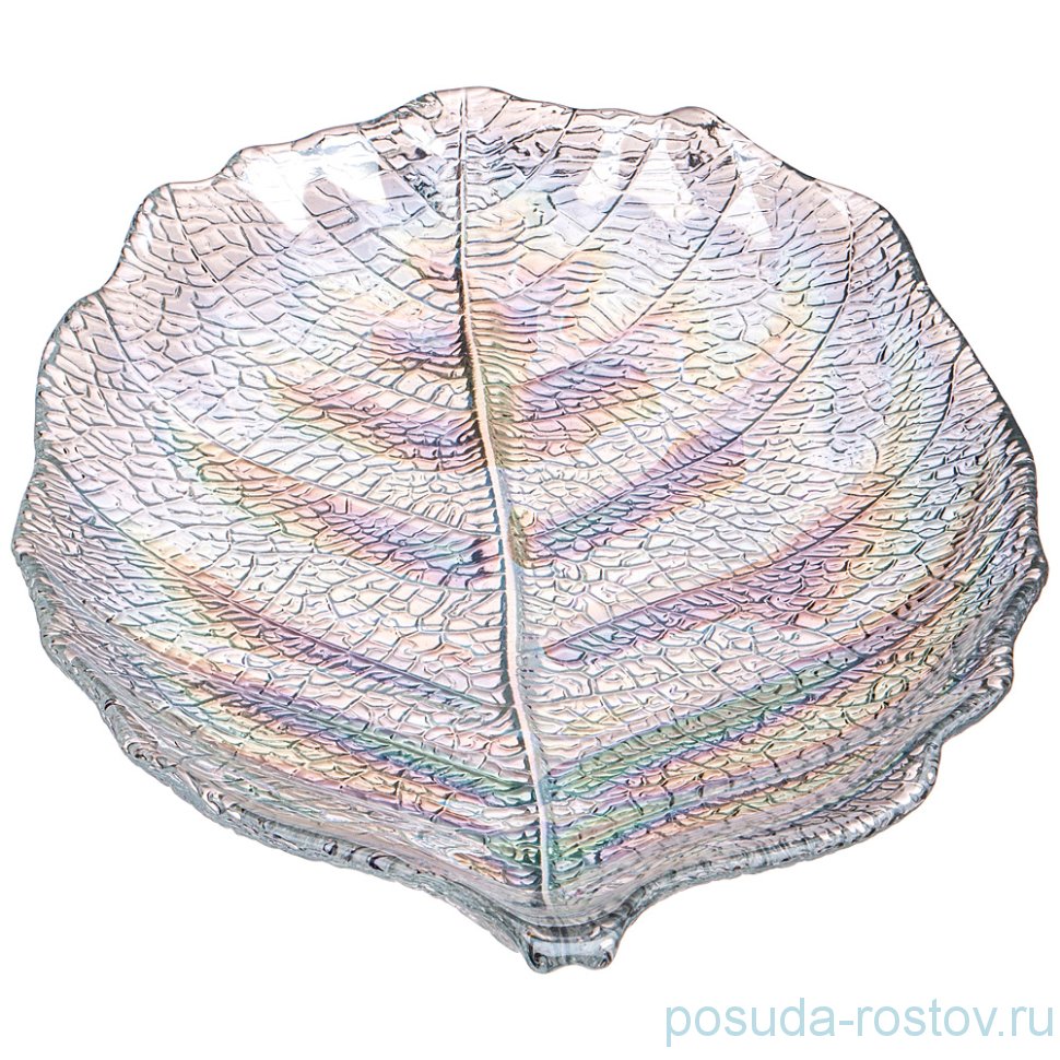 Блюдо 37 см Лист "Luster /Leaf /Rainbow" / 235257